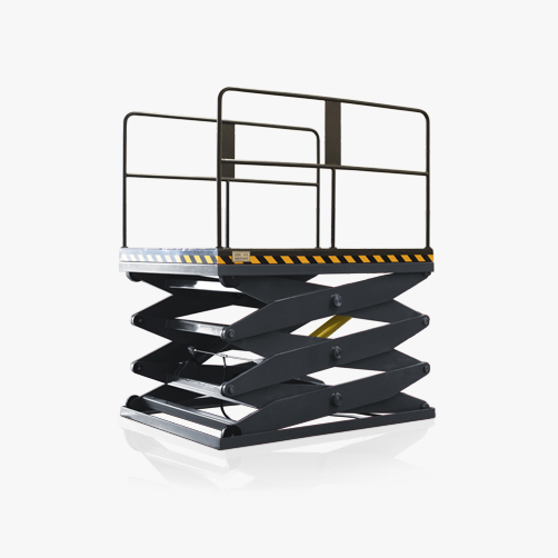 Triple Mechanism Scissor Load Elevator